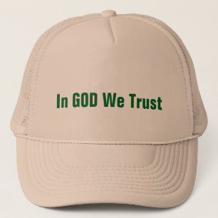 In GOD vertrouwen we Trucker Pet