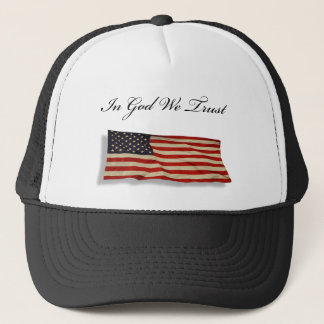 In God vertrouwen we Trucker Pet