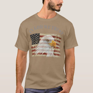 In God vertrouwen wij Amerikaans respect T-shirt