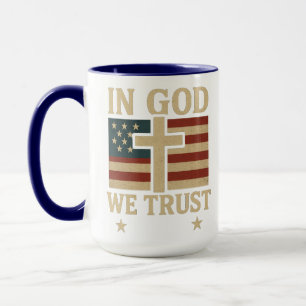 In God vertrouwen wij Mok