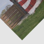 In God vertrouwen wij op het schuurpapier Tissuepapier (Detail)