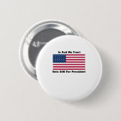 In God vertrouwen wij Ronde Button 5,7 Cm (Voorkant /achterkant)
