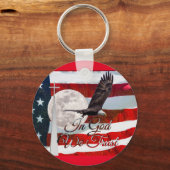 In God vertrouwen wij Sleutelhanger (Voorkant)