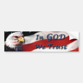 In God We Trust Bumpersticker