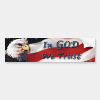 In God We Trust Bumpersticker