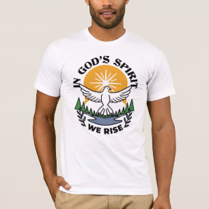 In Gods Geest staan wij op – geloof en vrijheid T-shirt