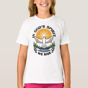 In Gods Geest staan wij op – geloof en vrijheid T-shirt