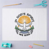 In Gods Geest staan wij op – geloof en vrijheid Tissuepapier (Craft)