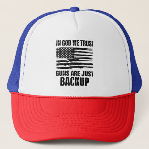 In godsnaam, we vertrouwen erop dat Pistolen Ameri Trucker Pet
