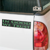 In Good We Trust Bumpersticker (Op Truck)