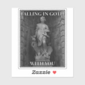 In Gothic vallen met jou Sticker (Vel)