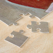 In Gray Kandinsky Modern Abstract Kunstwerk Legpuzzel (Zijkant)