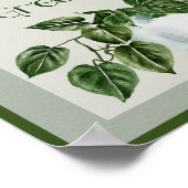 in Groen Plant van het Huis Poster (Hoek)