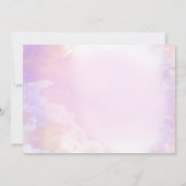 In haar 18e verjaardagsfeestje kaart (Achterkant)