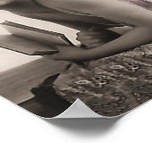 In haar Lingerie Poster (Hoek)