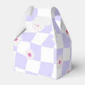 In haar tiener tijdperk verjaardagsfeestje gunstbo bedankdoosjes (Achterkant)