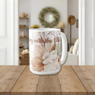 In Harmonie met de Wilde Mok Boho Keramische Bek