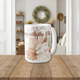 In Harmony with the Wild Mug | Boho Ceramic Cup Koffiemok