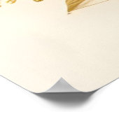 In Her Silence, He Finds Safety I Poster (Hoek)