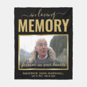 In het Afbeelding Memory Memorial Fleece Blanket (Voorkant)