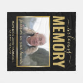 In het Afbeelding Memory Memorial Fleece Blanket (Voorkant (Horizontaal))