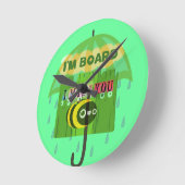 In het algemeen mis ik u ronde klok (Hoek)