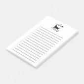 In het bedrijf Cavaliers Post-it® Notes (Schuin)