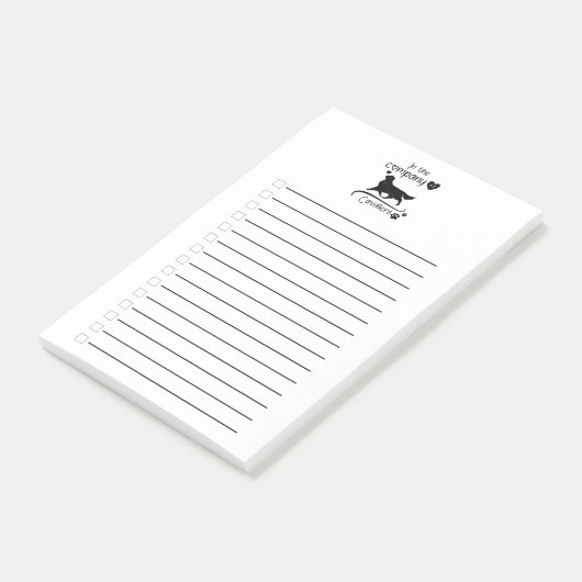 In het bedrijf Cavaliers Post-it® Notes (Schuin)