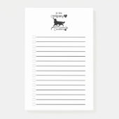 In het bedrijf Cavaliers Post-it® Notes (Voorkant)