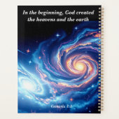 In het begin, God & Schepping Vers Planner (Achterkant)