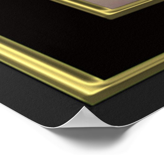 In het begin schiep God Genesis 1 Planet Poster (Hoek)