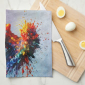 In het begin... theedoek (Quarter Fold)