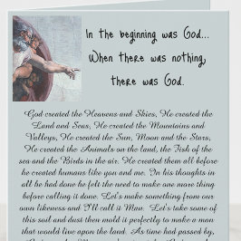 In het begin was God Kaart