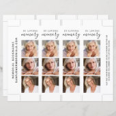 In het Bladwijzer Memory Stick Photo Strip Memoria (Voorkant / Achterkant)