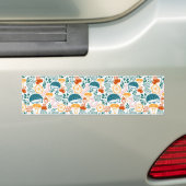 In het bos bumpersticker (Op auto)