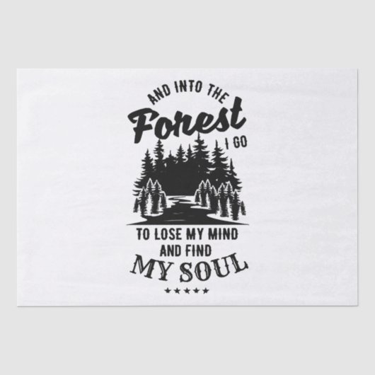 In het bos ga ik tissuepapier (Voorkant)