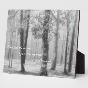 In het bos ga ik ... Zoek mijn sol Fotoplaat