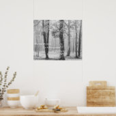 In het bos ga ik ... Zoek mijn sol Poster (Keuken)