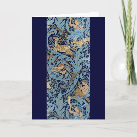 In het bos kaart (Voorkant)