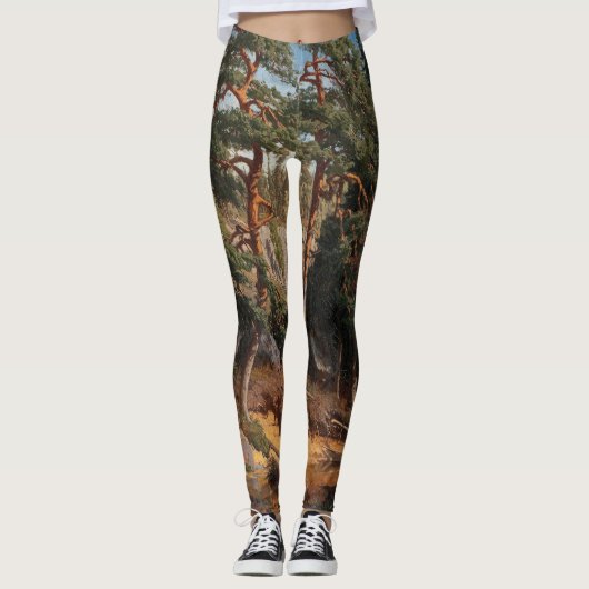 "In het bos" leggings (Voorkant)