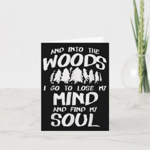 In het Bos om de geest te verliezen en mijn Soul C Kaart