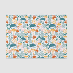 In het bos tissuepapier