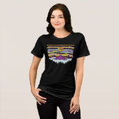 In het bos Tri-Blend shirt (Voorkant volledig)