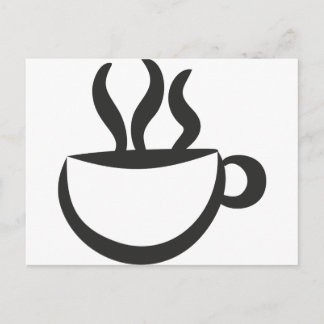 In het café? briefkaart