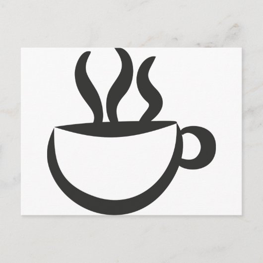 In het café? briefkaart (Voorkant)