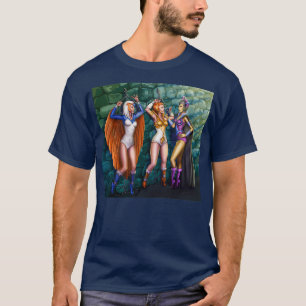 In het Castle Dungeons T-shirt