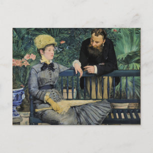 In het conservatorium van Edouard Manet Briefkaart
