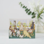 In het Dog House Briefkaart (Staand voorkant)