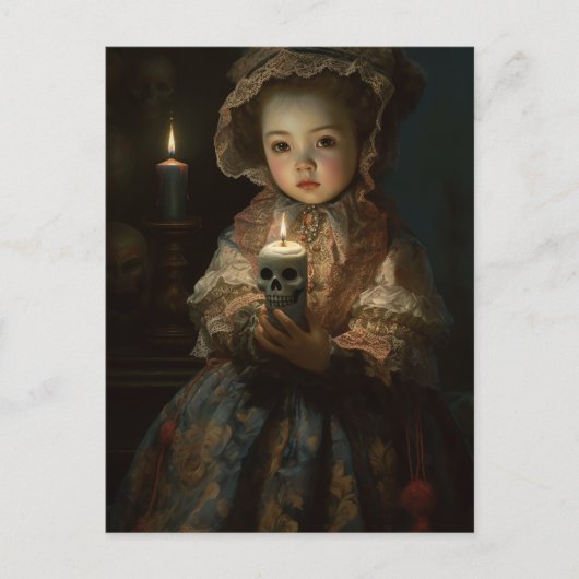 In het donker briefkaart (Voorkant)