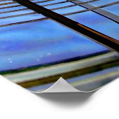 In het Fresnel-objectief Poster (Hoek)